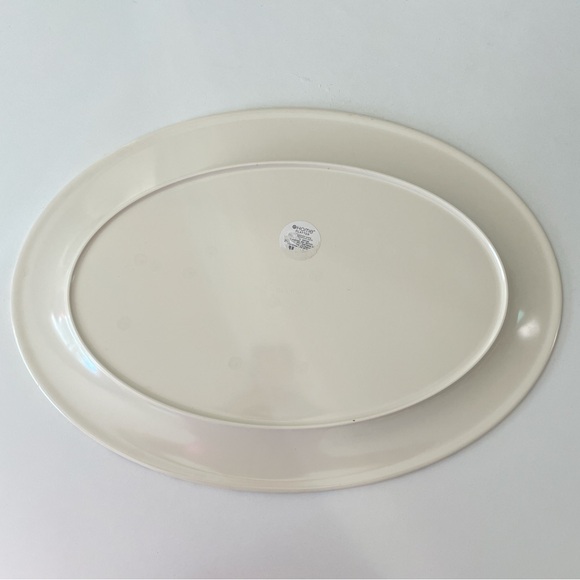New! Home 19 3/4” x 14” Melamine Oval Turkey Serving Platter Green - Picture 5 of 9